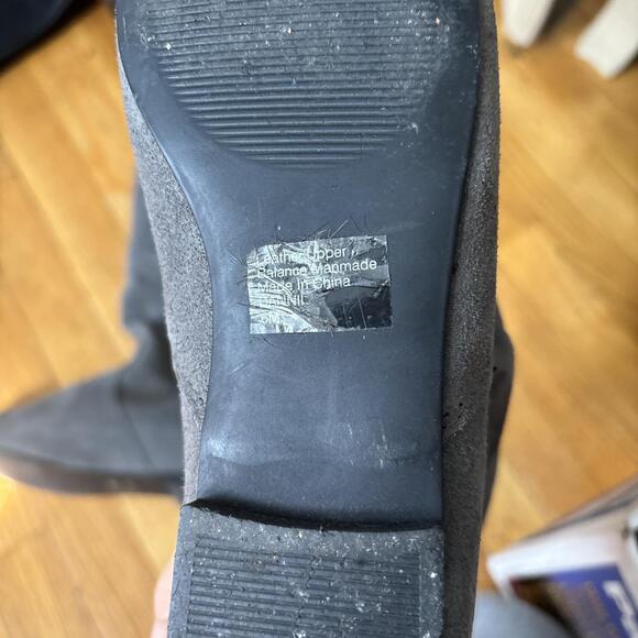 Dark Plush Grey Boots E 81 A - Picture 3 of 3